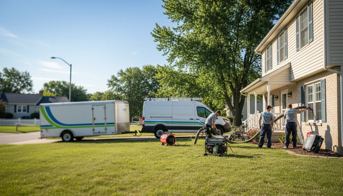 Flooded Basement Restoration And Cleanup With Repair in Grantsville, MD near me